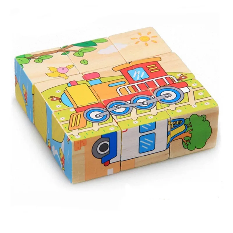 Montessori Wooden Balance Blocks