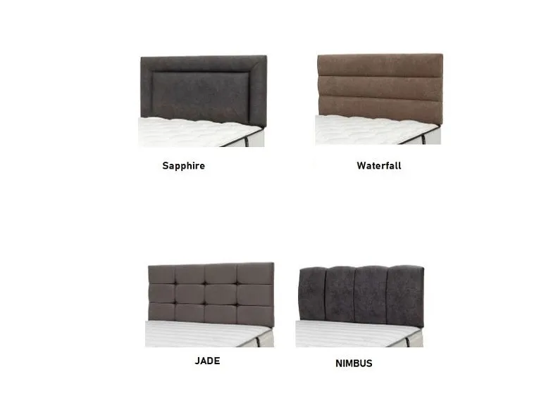 Natural Sleep 26 Inch Fabric 'Sapphire' Headboard
