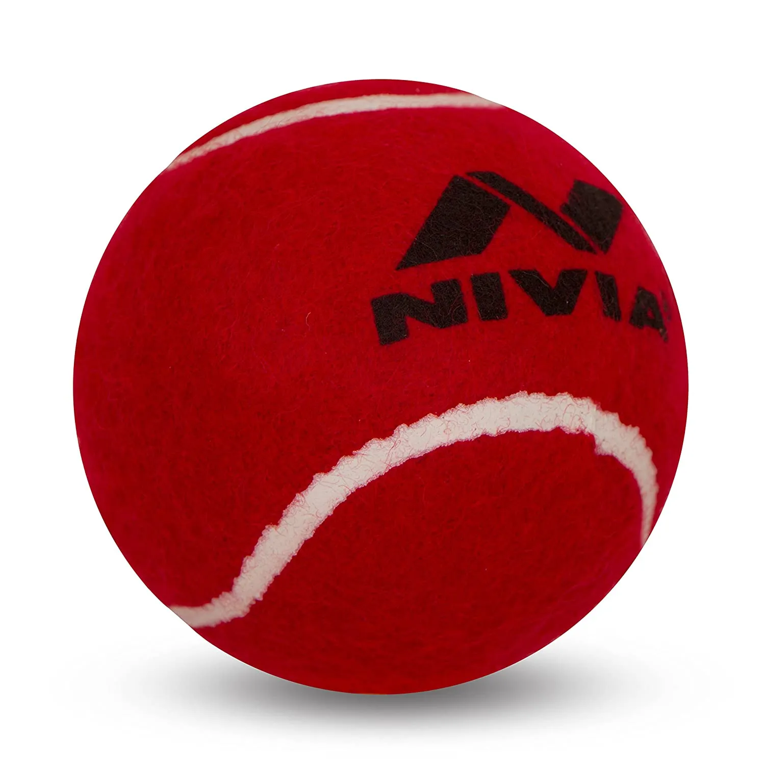 Nivia Red Heavy Weight Cricket Tennis Ball (Pack of 12)