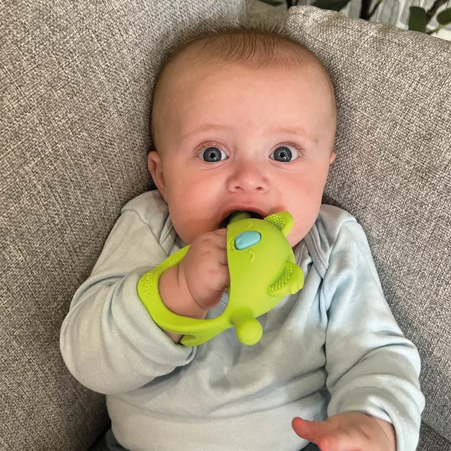 Nuby Wrist Pal Silicone Teething Mitt