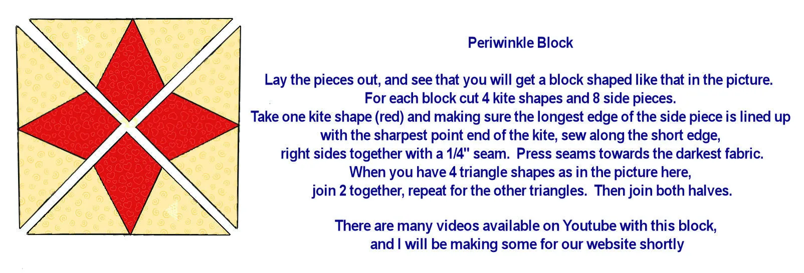 Periwinkle (Classic Series) - 6077  (10" block) -  Mat included