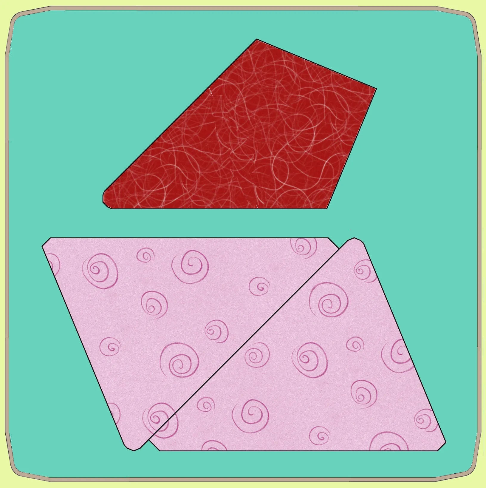 Periwinkle (Classic Series) - 6563  (12" block) -  Mat included