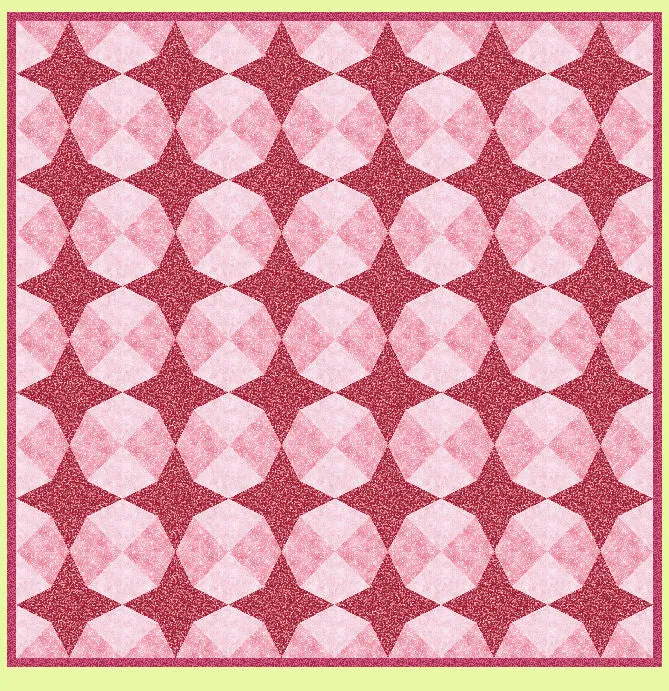 Periwinkle (Classic Series) - 6563  (12" block) -  Mat included