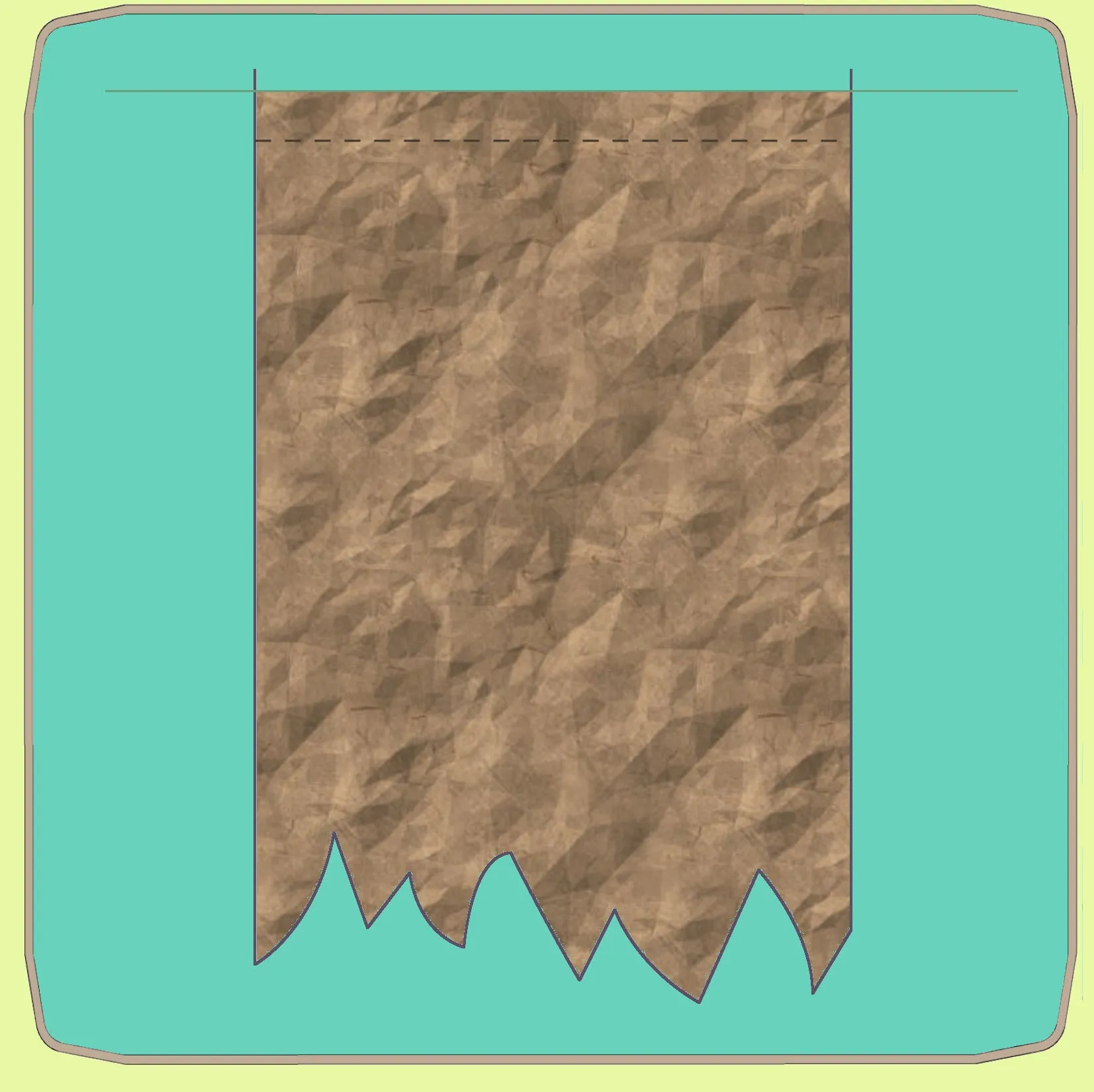 Pirate Flag, Cubby Flag or Party Banner - 6670 - Mat included