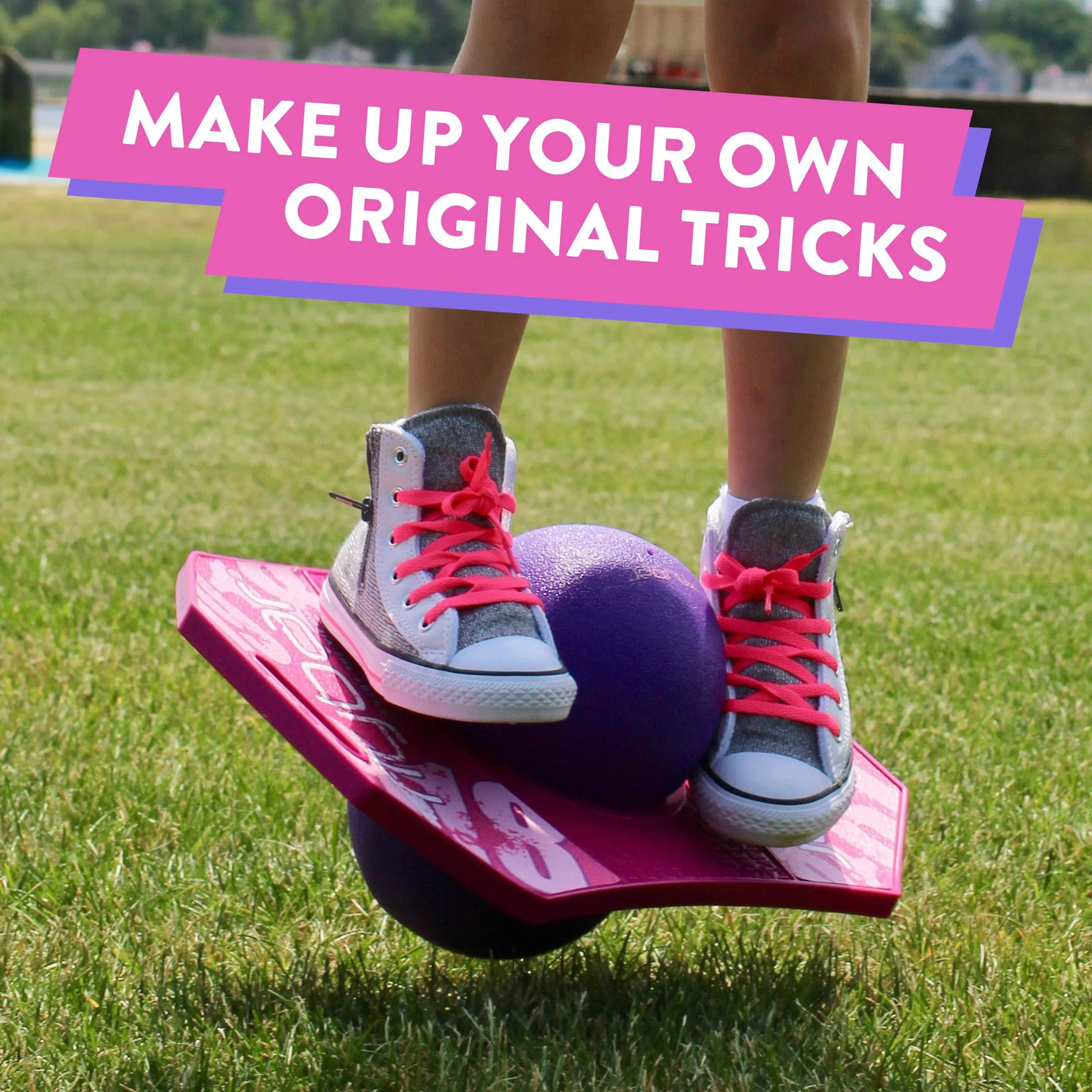 Pogo Ball Jump Trick Board