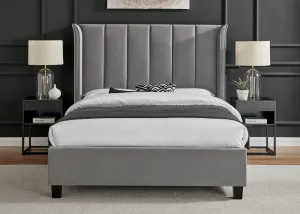 Polaris Silver Bedframe Range by Limelight - Silver Bedframe
