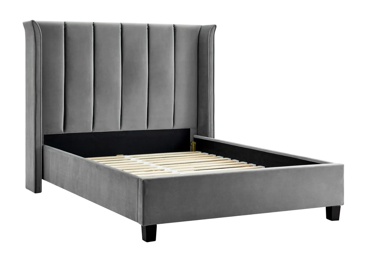 Polaris Silver Bedframe Range by Limelight - Silver Bedframe