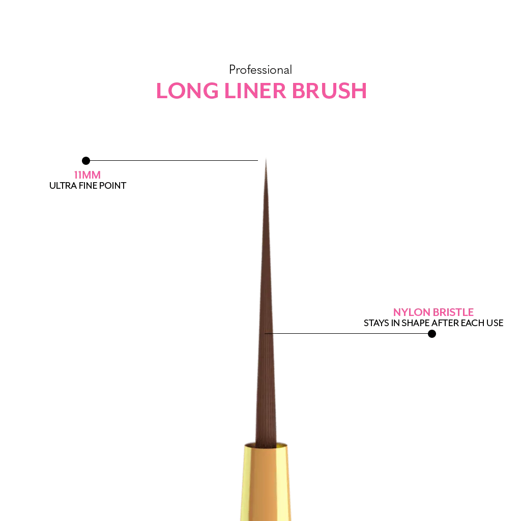 Professional Long Fine Liner Nail Brush
