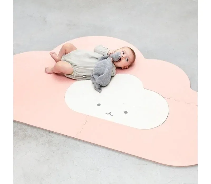 Quut Playmat Head in the clouds (L) - Blush Rose