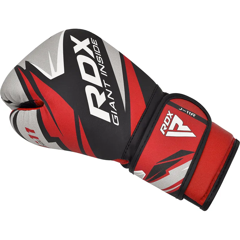 RDX J11 6oz Boxing Gloves & Focus Pad Set