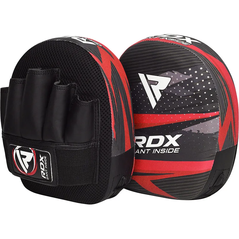 RDX J11 6oz Boxing Gloves & Focus Pad Set