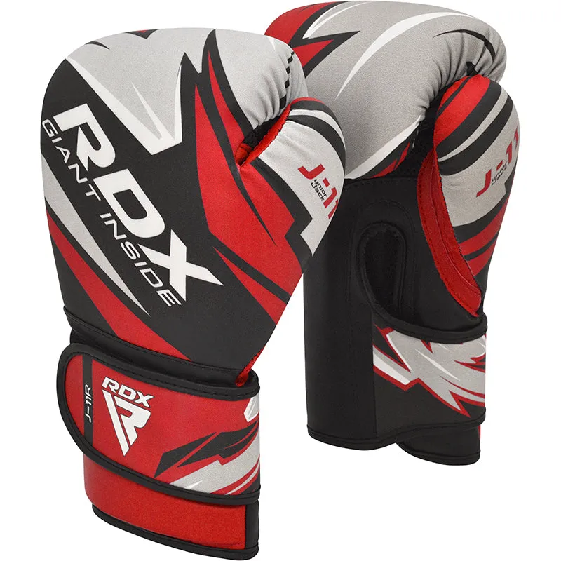 RDX J11 6oz Boxing Gloves & Focus Pad Set