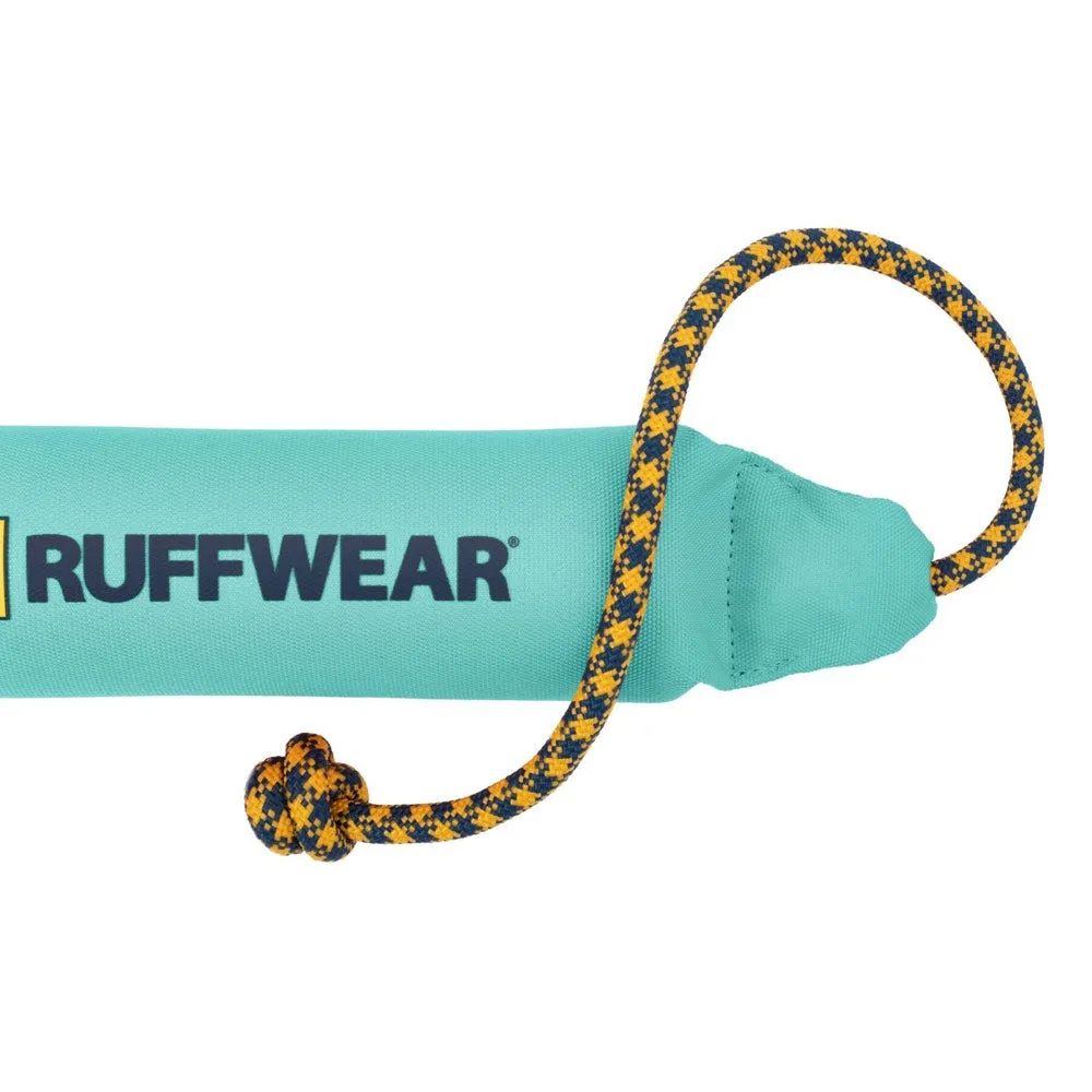 Ruffwear Lunker High-Floating Foam & Rope Dog Tug & Fetch Toy (Aurora Teal)