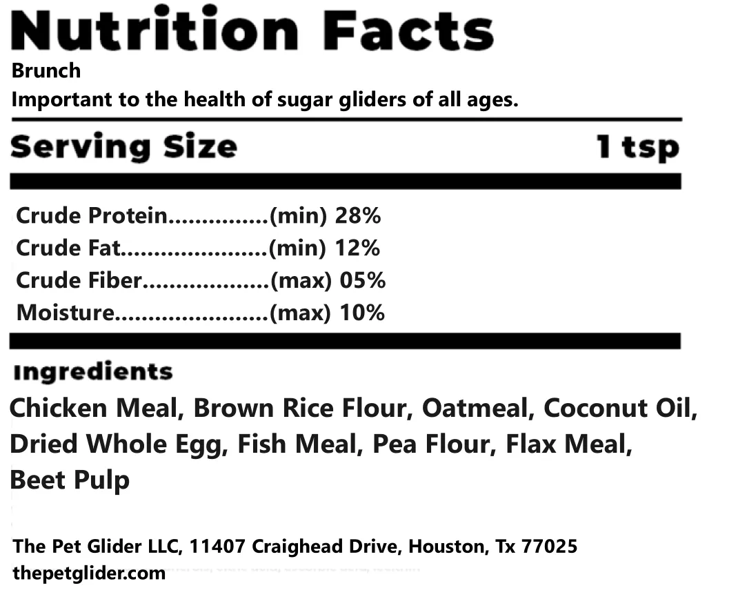 Sample Month - Ultimate Sugar Glider Nutritional Sample Package