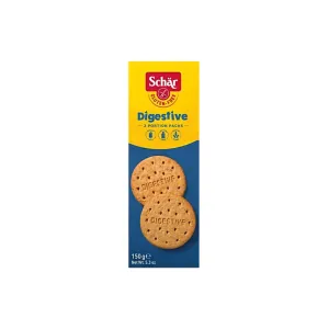 Schar Gluten-Free Digestives 150g – Gluten-Free Digestive Biscuits for a Tasty Snack