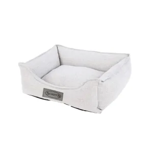 Scruffs Manhattan Box Dog Bed - Light Grey