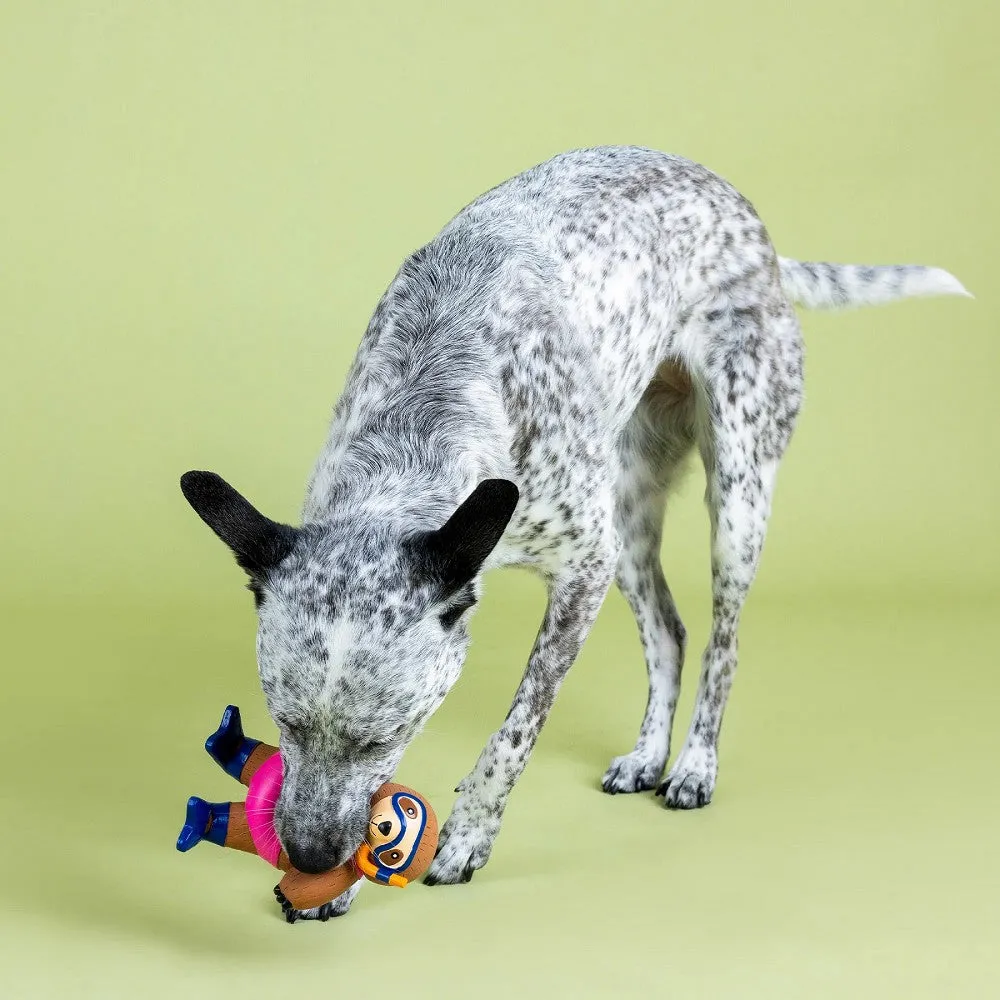 Snorkel Sam Dog Latex Toy