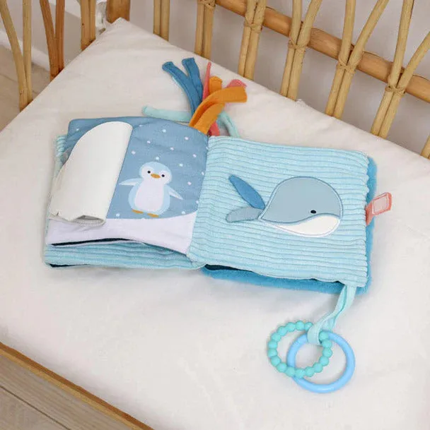 Soft 2 in 1 Sensory Unfoldable Activity Book  - Ocean