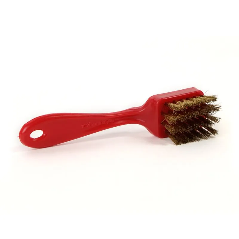 Soft Bristled Wire Brush (Red)