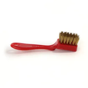 Soft Bristled Wire Brush (Red)