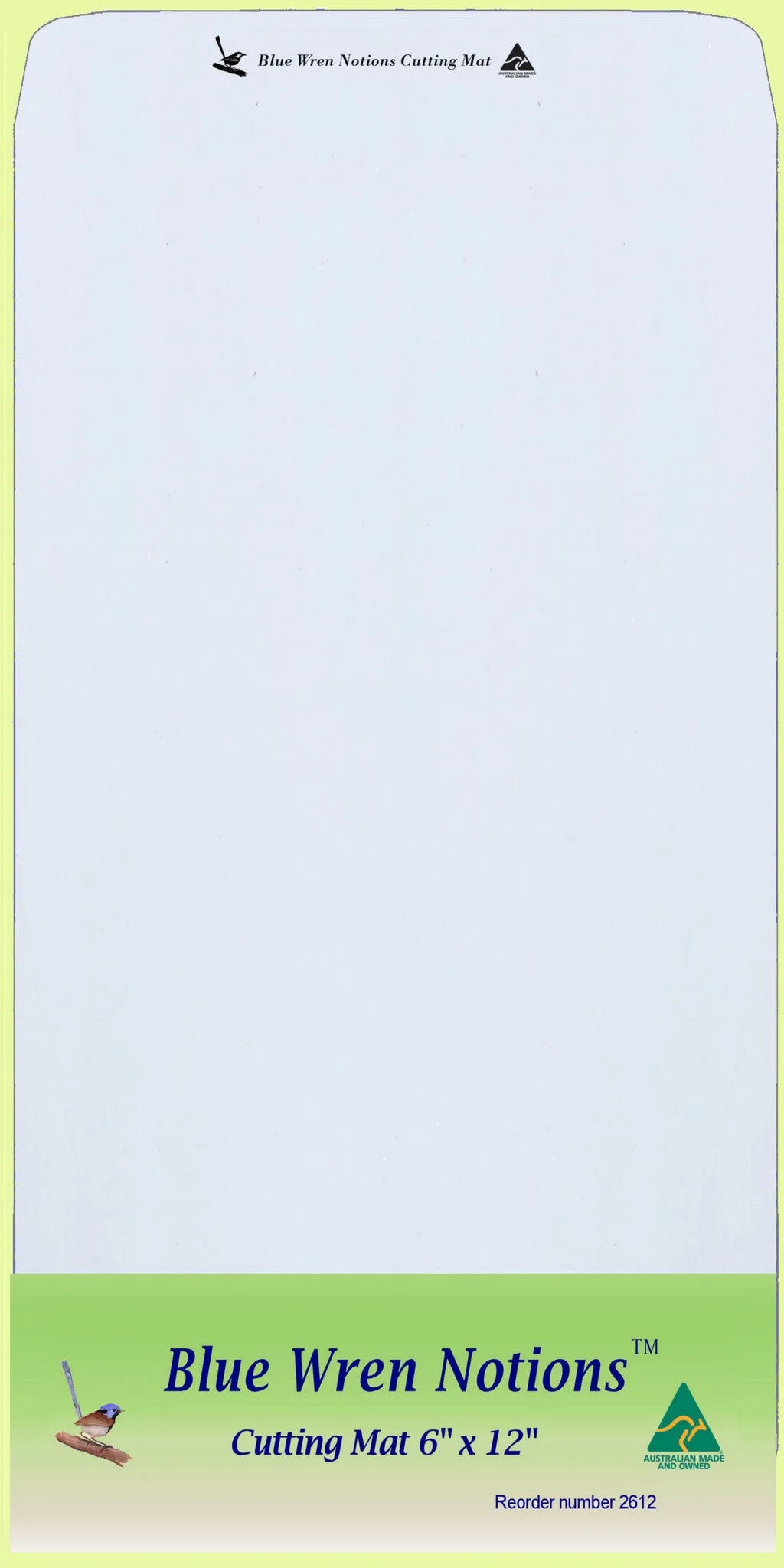 Squares 3" cut, (2½" finished) x 3 - 6054 - Blue Wren Cutting Die, Mat included