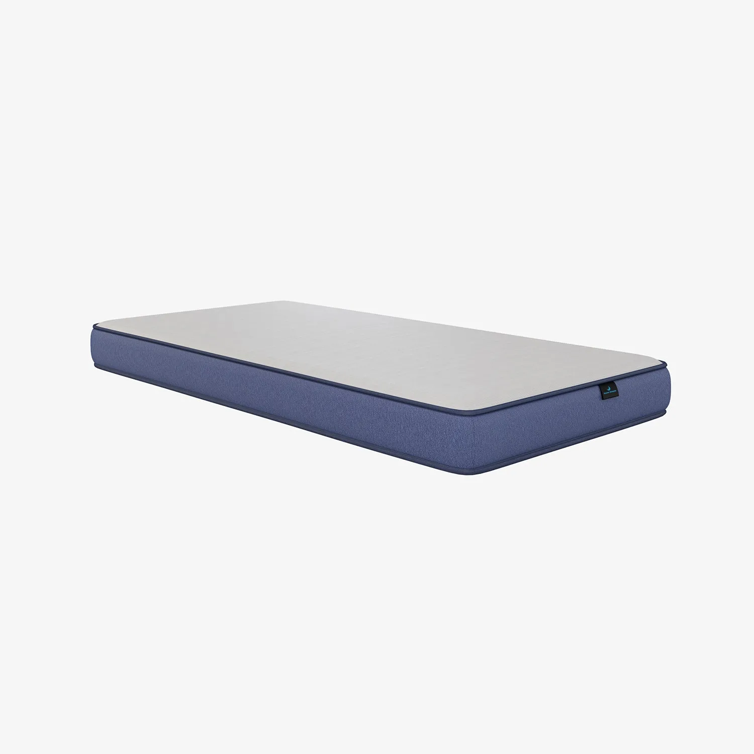 Striker Metal Bed (White)   Plus Mattress (Single)