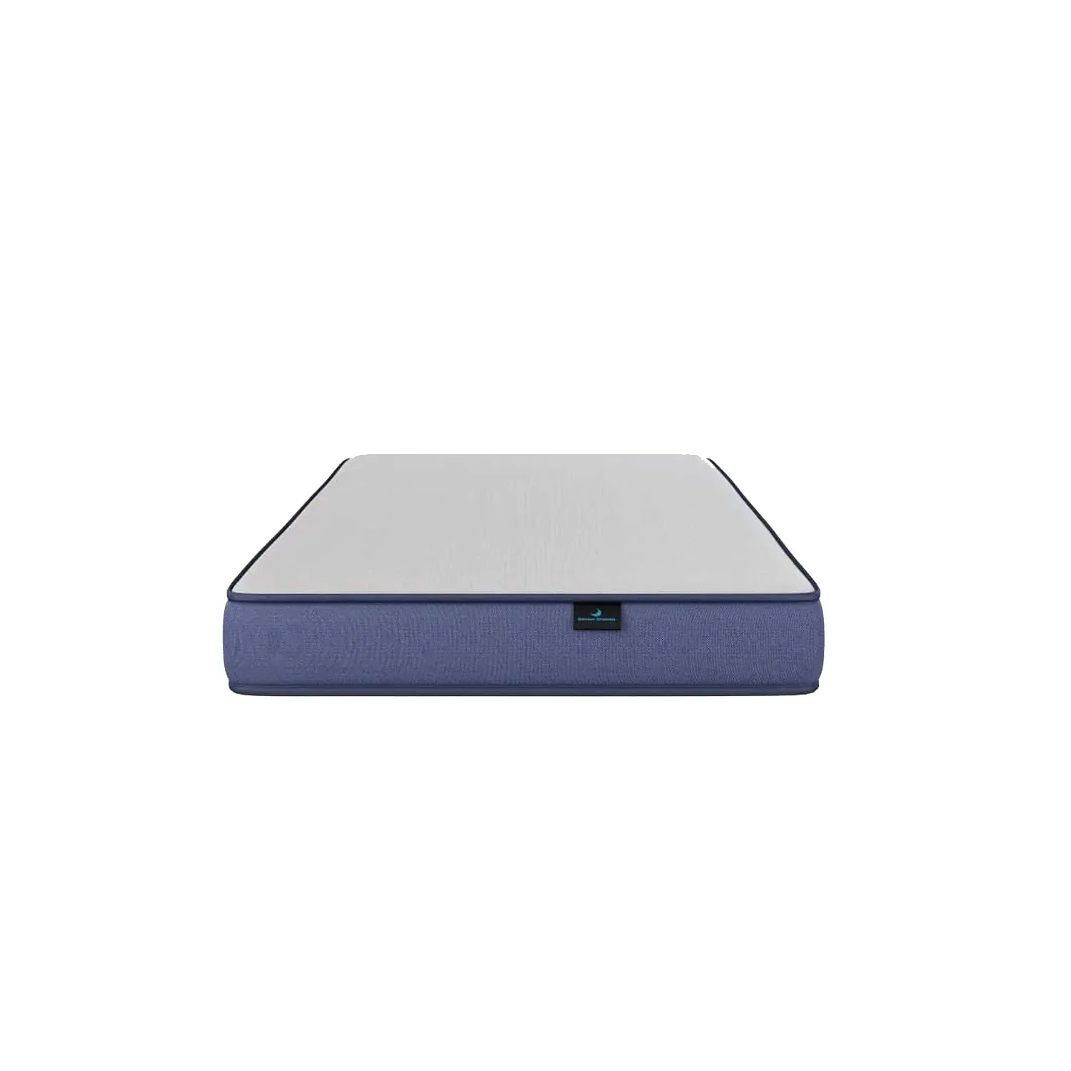 Striker Metal Bed (White)   Plus Mattress (Single)