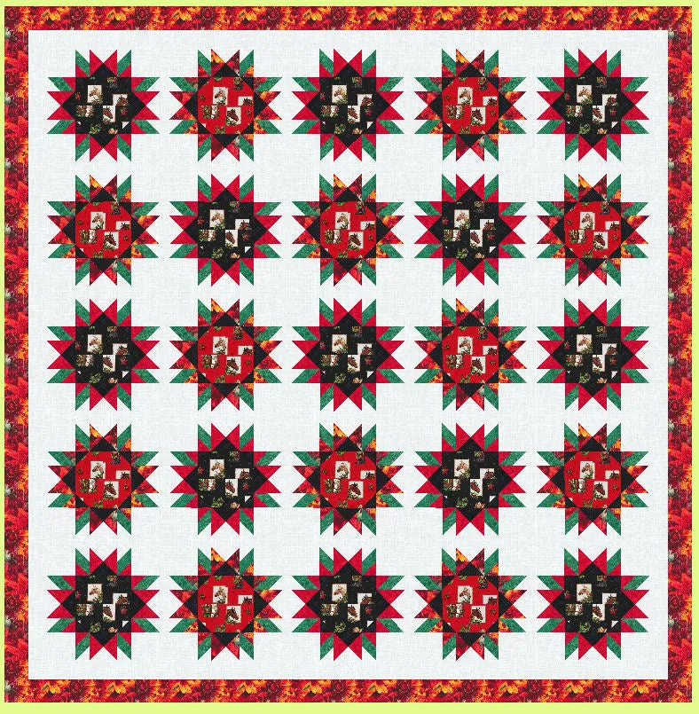 Sunflower - 6974 - makes a 12" block - mat included