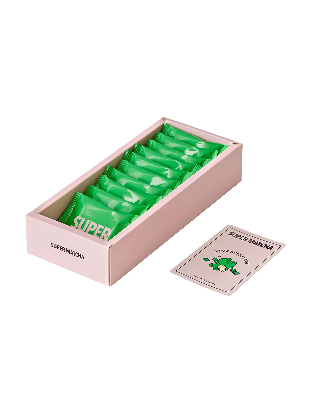 Super Matcha Strawberry Cream Sand Biscuit