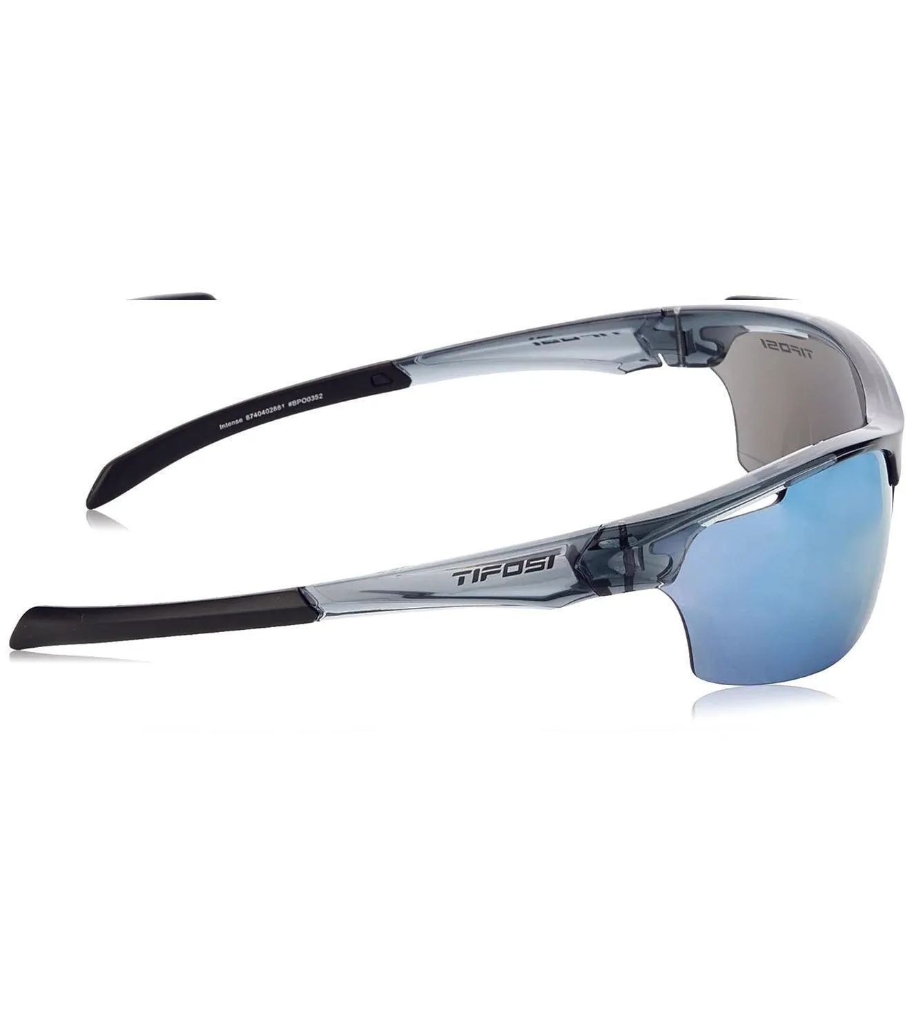 Tifosi Intense Crystal Smoke Smoke Bright Blue