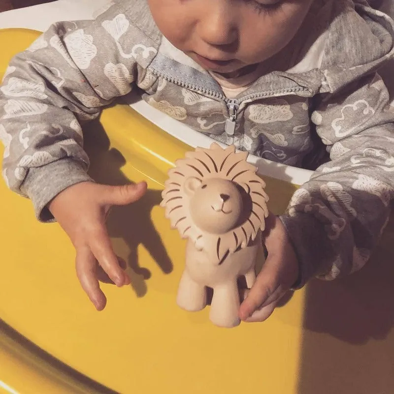 Tikiri Safari Rubber Teether Rattle & Bath Toys