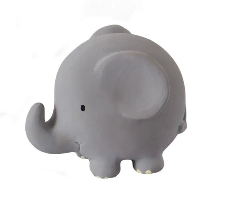 Tikiri Safari Rubber Teether Rattle & Bath Toys