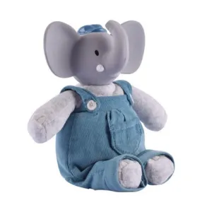Tikiri Toys Alvin the Elephant Natural Organic Rubber Head Toy