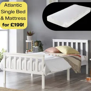 Value Kids Sleep Set- Single Bed and Mattress