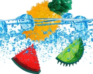 Water Bottle Squeaky Toy Chew Pet Plush Toy Teething Toy