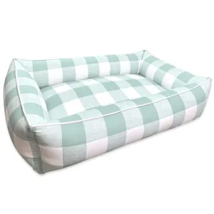 Waterburry Plaid Snuggler Dog Bed